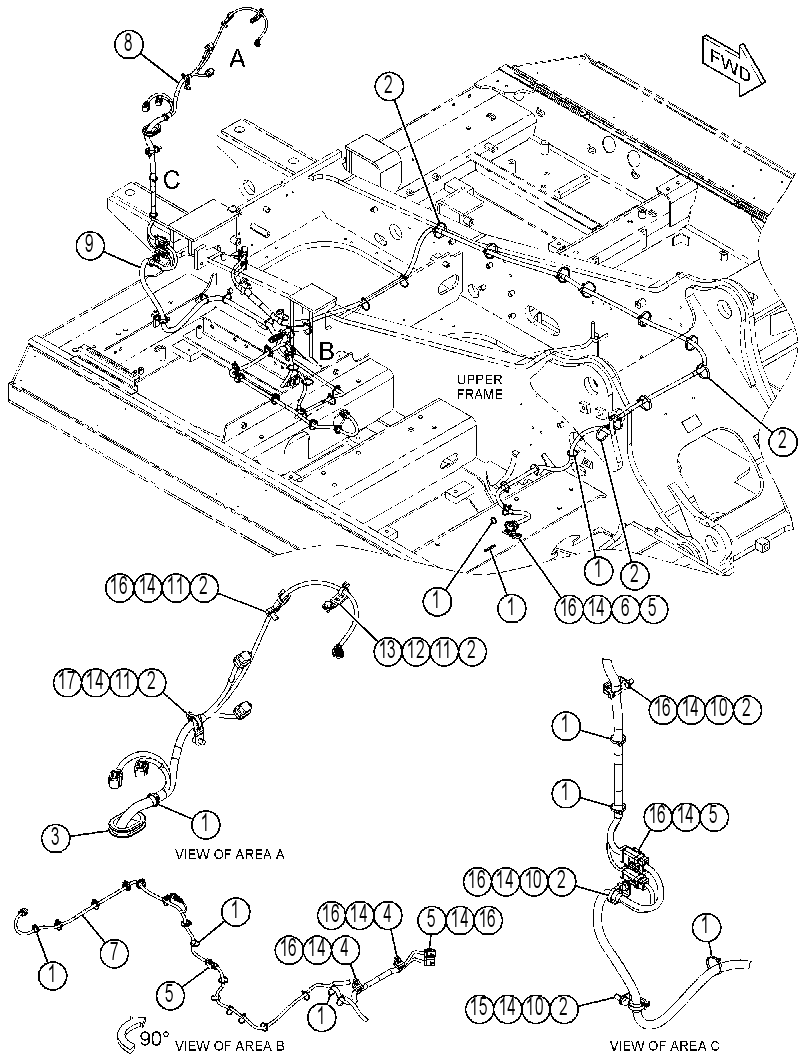 Проводка CEM 4167775 CAT