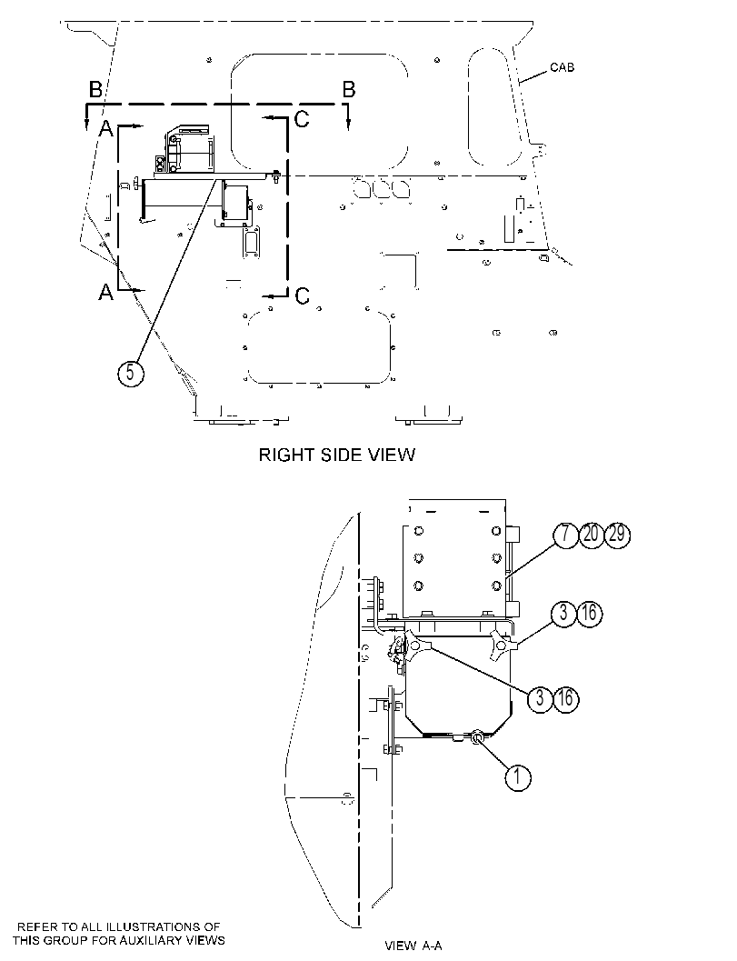 PRESSURIZER & MOUNTING GP 3750455 CAT
