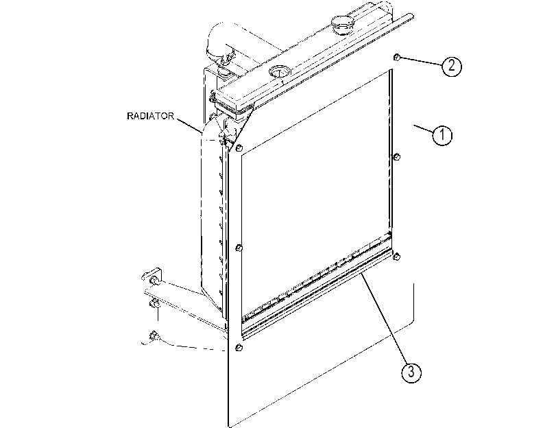 DUCT GP-ENCLOSURE 3478320 CAT