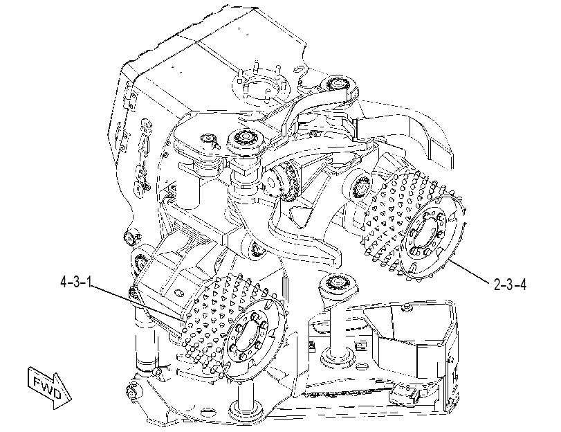 ROLLER GP-FEED 4608659 CAT