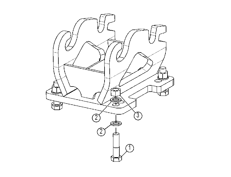 MOUNTING GP-WORK TOOL 4429851 CAT