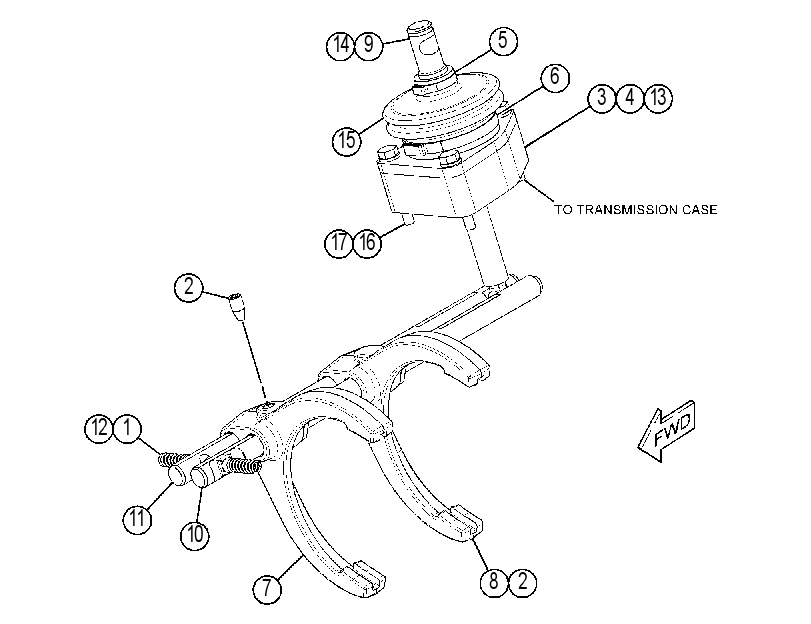SHIFT GP-GEAR 4264364 CAT