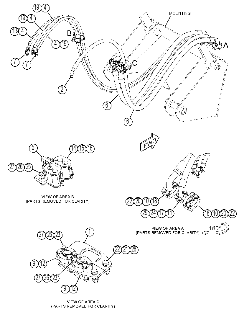 LINES GP-ATTACHMENT 4194031 CAT