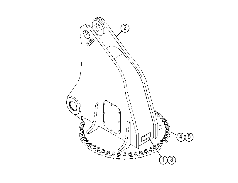 MOUNTING GP-WORK TOOL 2959738 CAT