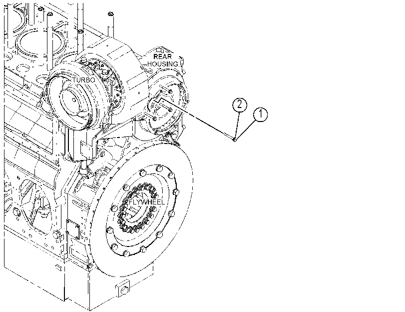 FASTENER GP-REAR GEAR DRIVE 4560432 CAT