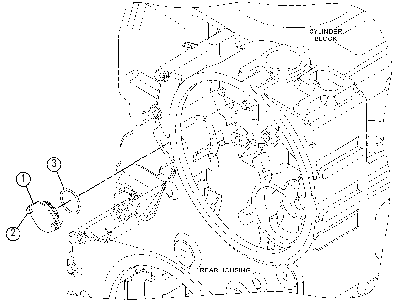 PLUG GP-CYLINDER BLOCK COVER 4586990 CAT