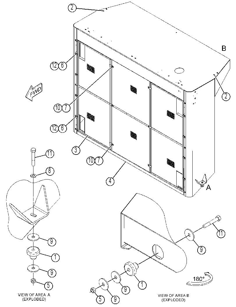 COWLING GP 4422554 CAT