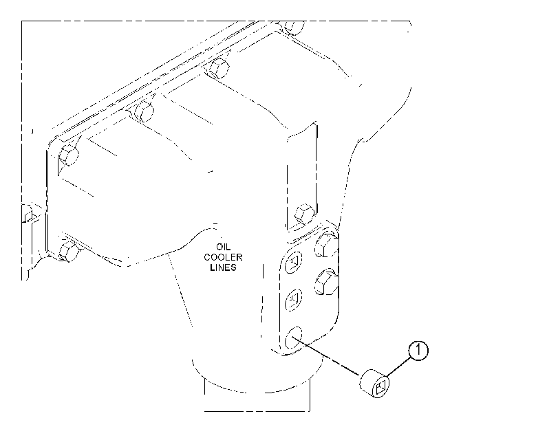 PLUG GP-ENGINE OIL COOLER 4587003 CAT