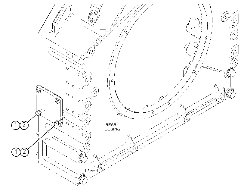 FASTENER GP-FLYWHEEL HOUSING 4566684 CAT