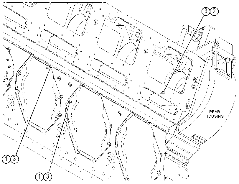 Крепёж крышки 3961901 CAT