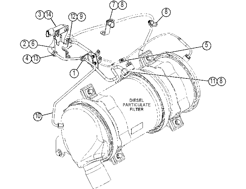 MONITOR GP-EXHAUST 3964351 CAT