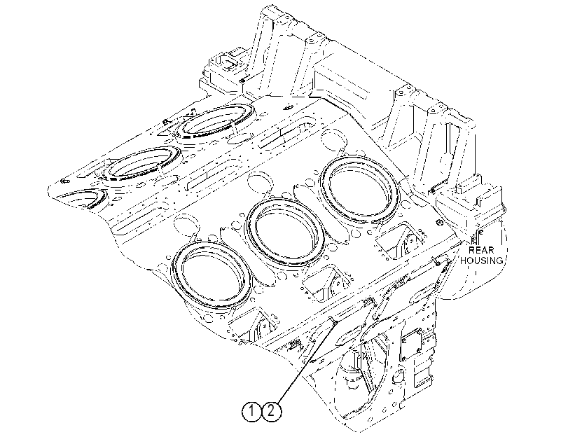 Крепёж крышки 4629717 CAT