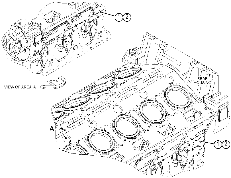 Крепёж крышки 4629716 CAT
