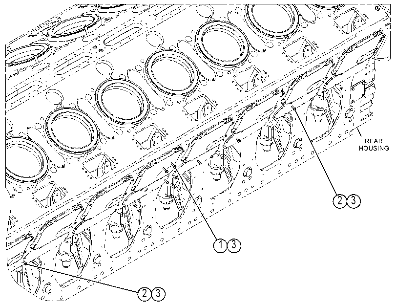 Крепёж крышки 4629715 CAT