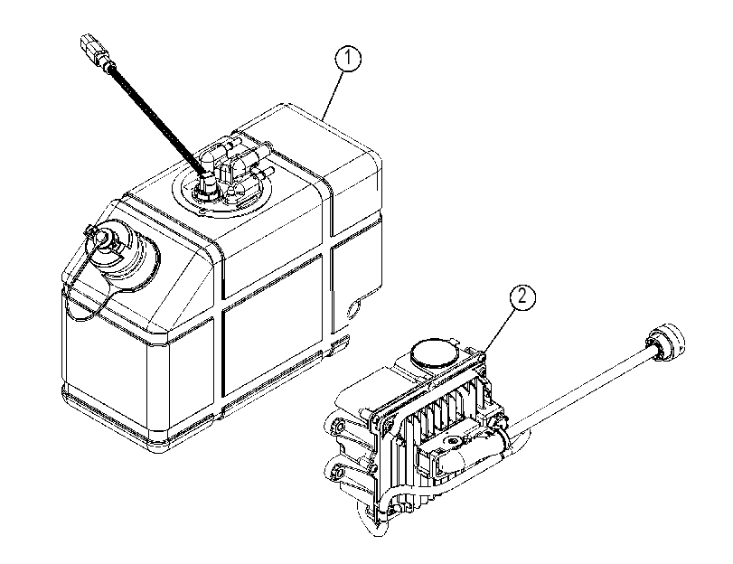 PUMP & TANK GP-DEF 4190682 CAT