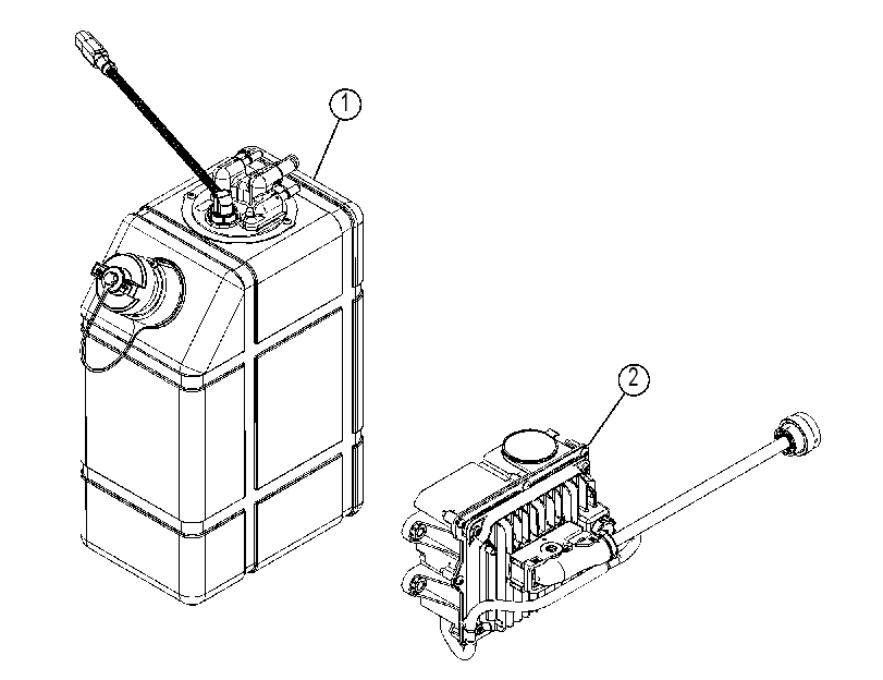 PUMP & TANK GP-DEF 4190684 CAT