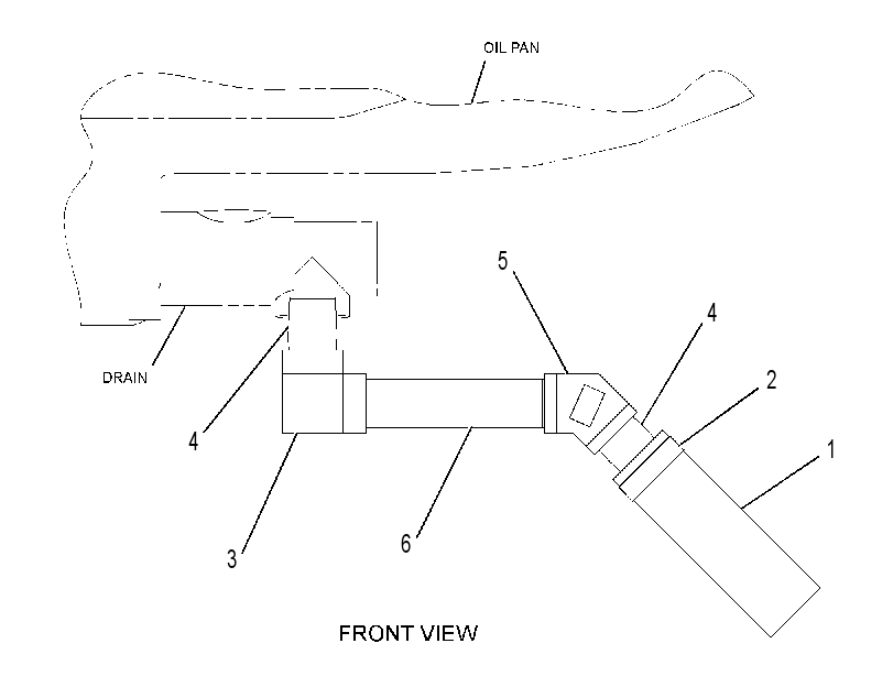 EXTENSION GP-DRAIN 2885623 CAT