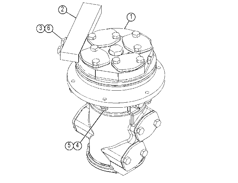 SWIVEL & MOUNTING GP 3699675 CAT
