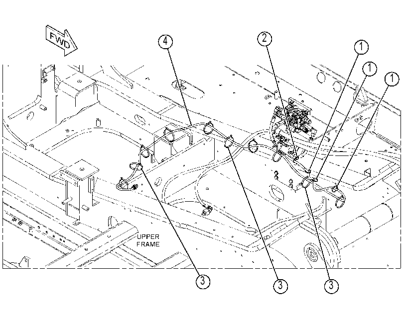 WIRING GP-MEDIUM PRESSURE 4527036 CAT