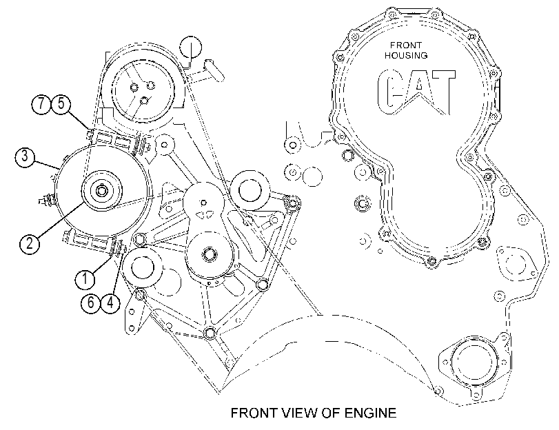 Генератор зарядный 4669453 CAT