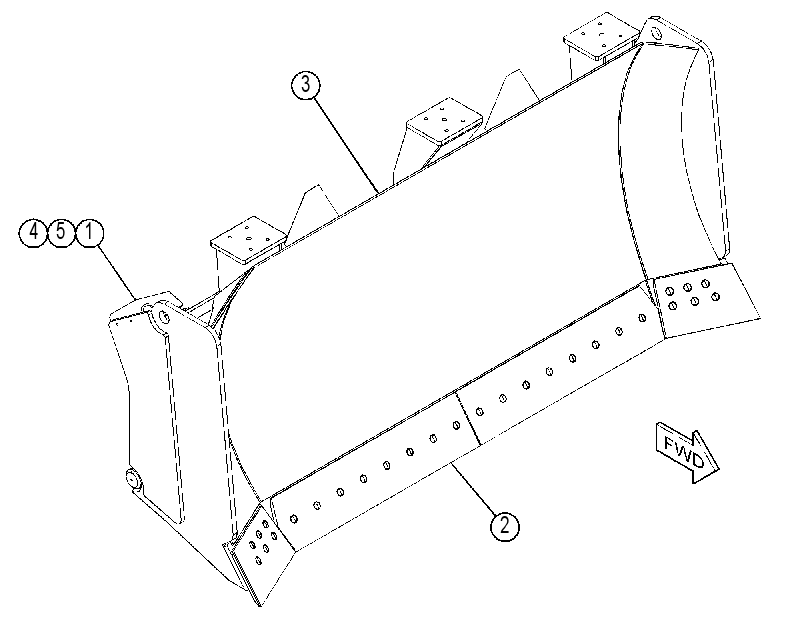 BLADE & EDGE GP-SEMI-UNIVERSAL 4442271 CAT