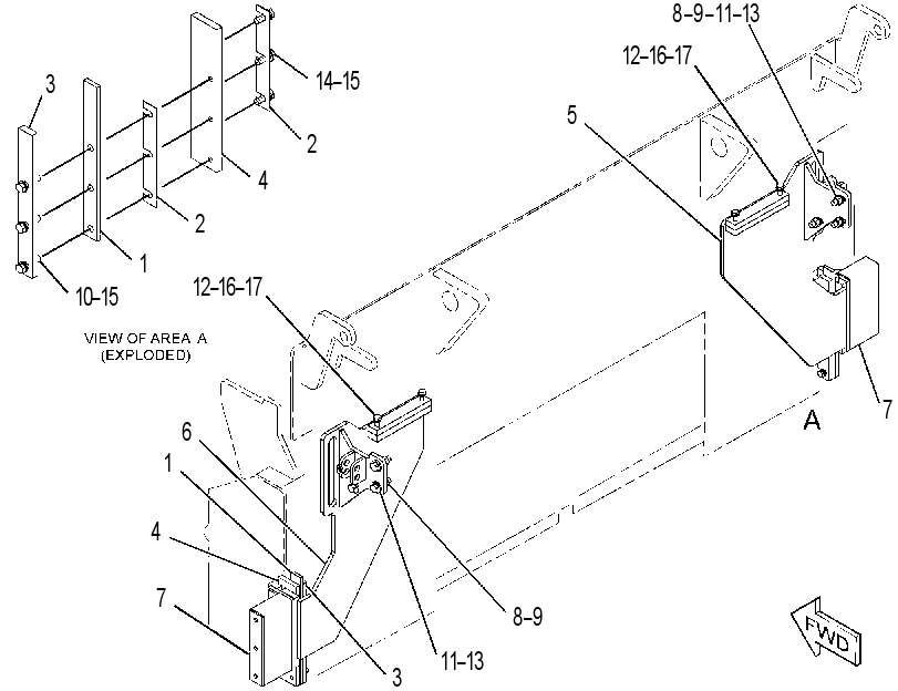 EXTENSION GP-MAIN FRAME 3279195 CAT