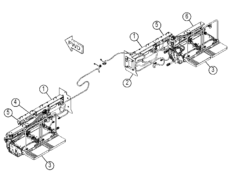 EXTENSION AR-SCREED 3907817 CAT