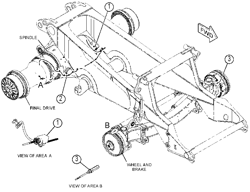 WIRING GP-INTEGRATED BRAKE 4423714 CAT