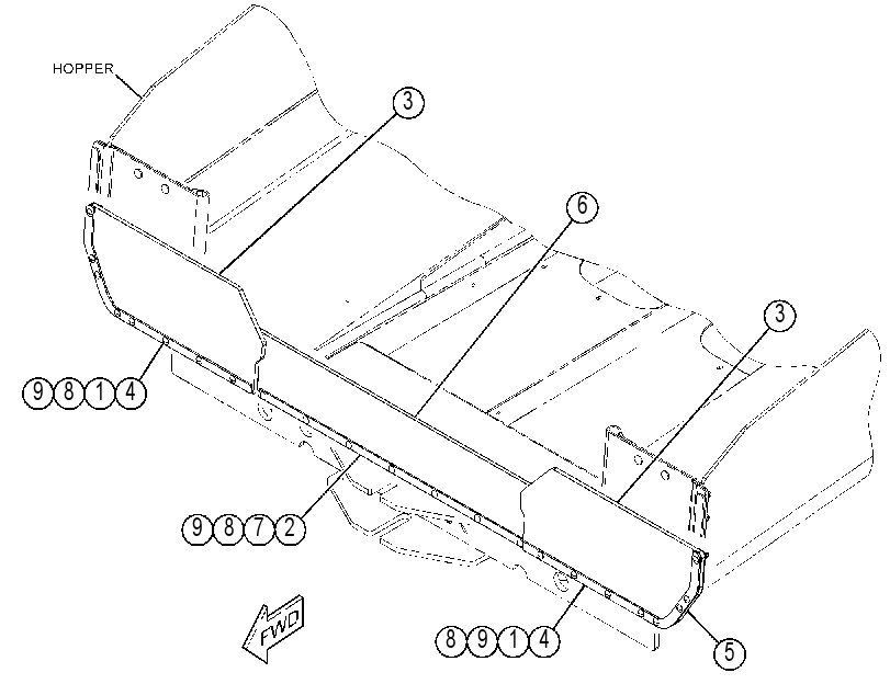 FLASHING GP 4596760 CAT