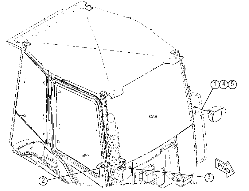 MOUNTING GP-LIGHTING 4252067 CAT