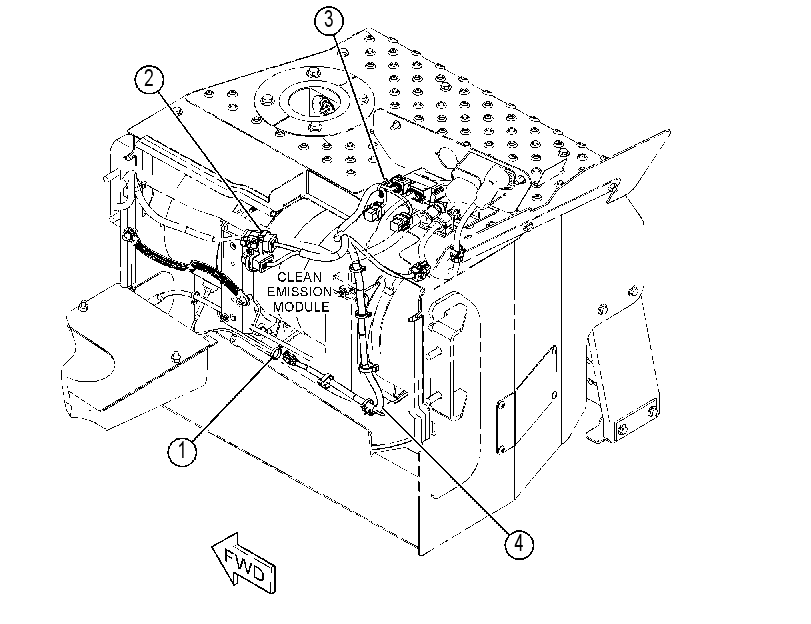 Проводка двигателя 4305052 CAT