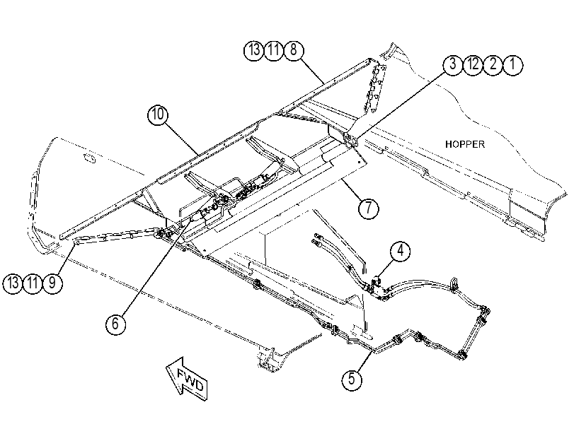 APRON GP 4634056 CAT