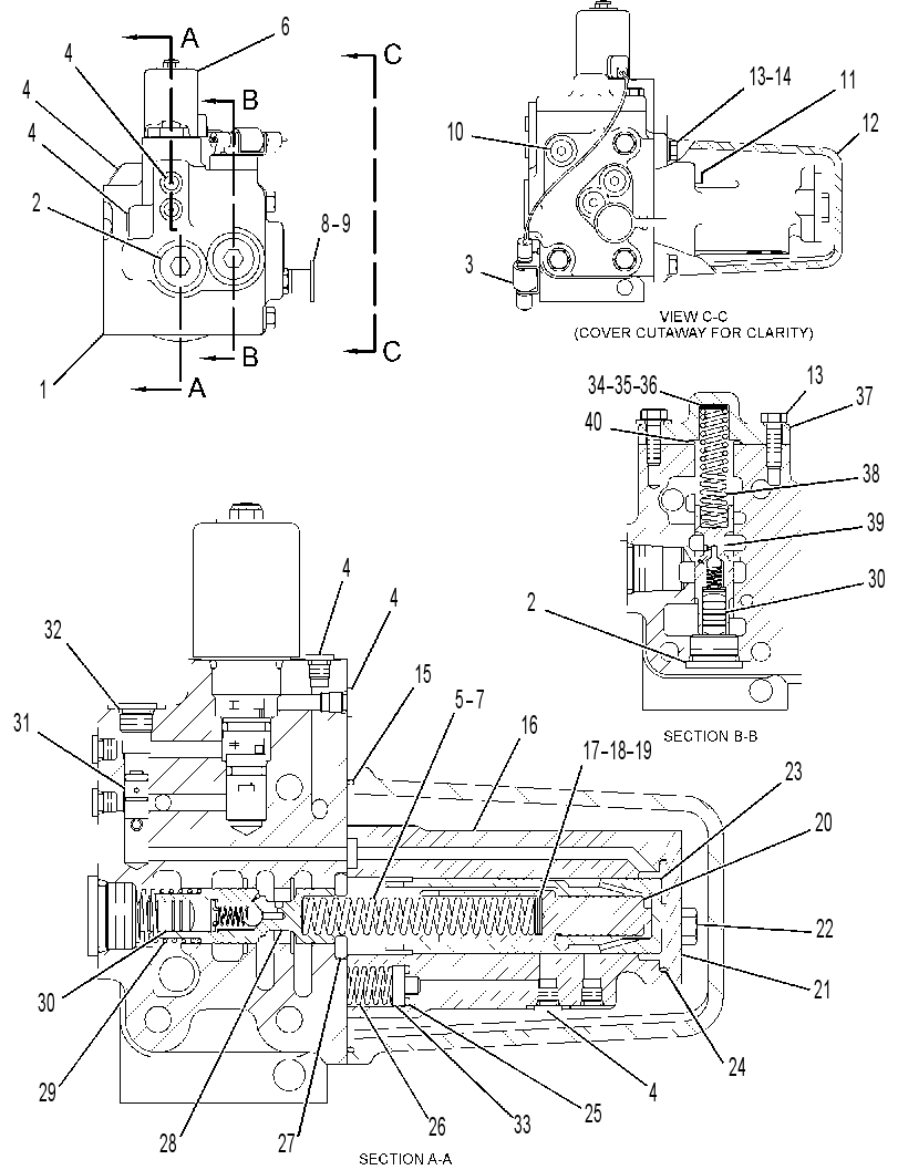 VALVE GP-LOCKUP CLUTCH & SOL 2101290 CAT