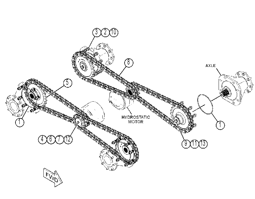 DRIVE GP-TANDEM 2582960 CAT