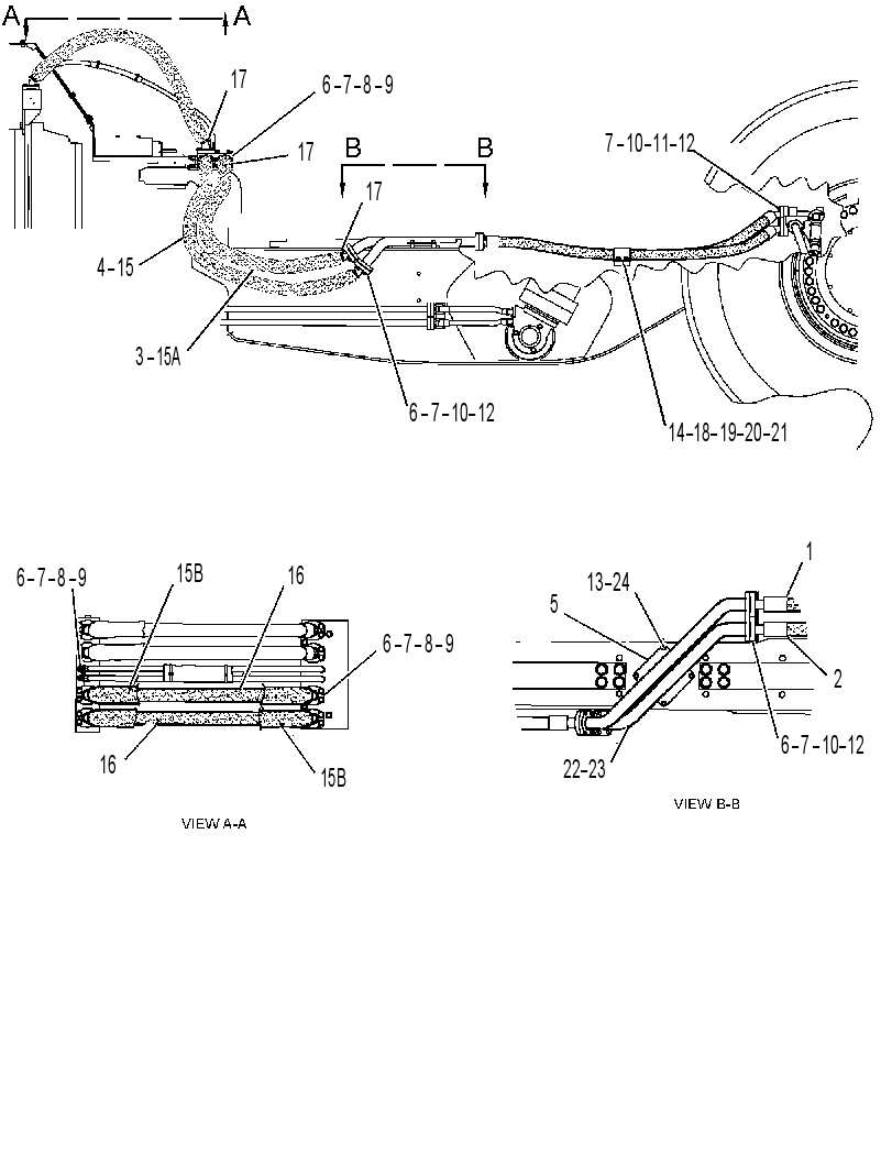 LINES GP-BRAKE OIL COOLER 4505902 CAT