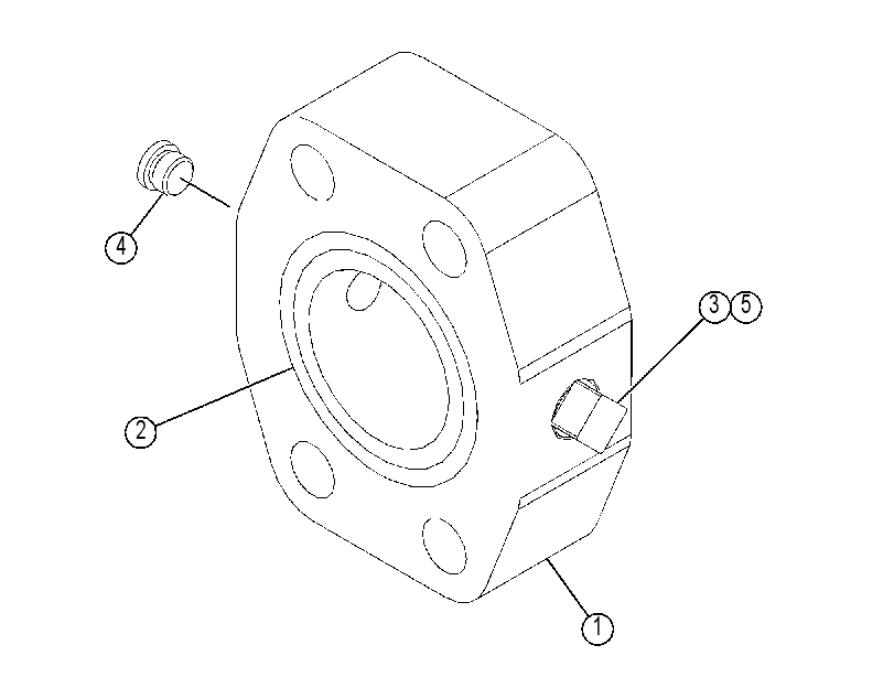 FLANGE & MOUNTING GP 4423421 CAT