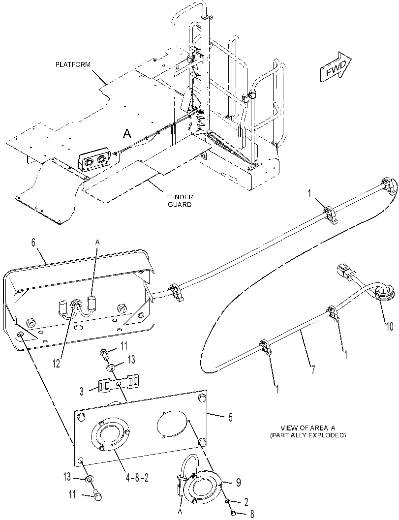 LAMP GP-PAYLOAD SIGNAL 3253716 CAT