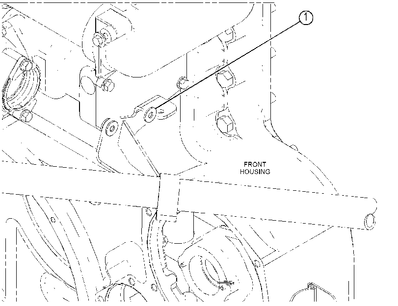 FASTENER GP-ENGINE OIL LINES 4599607 CAT
