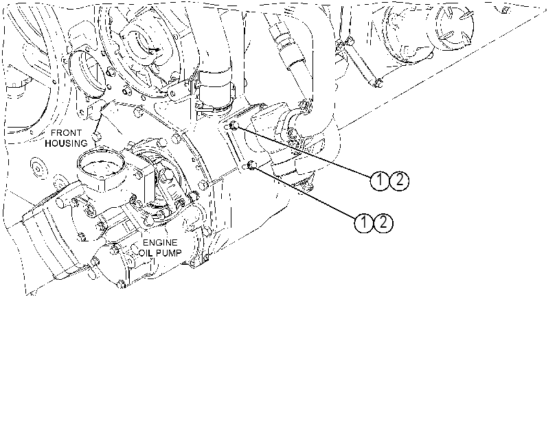 FASTENER GP-ENGINE OIL LINES 4594551 CAT