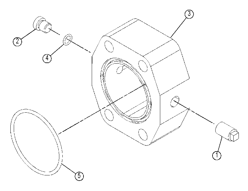 FLANGE & MOUNTING GP 4423505 CAT