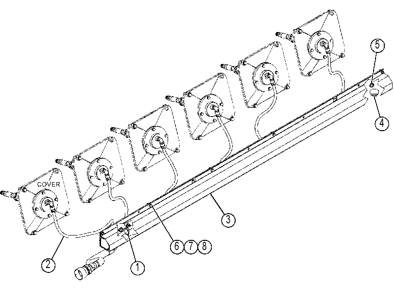 Жгут проводов 3862039 CAT
