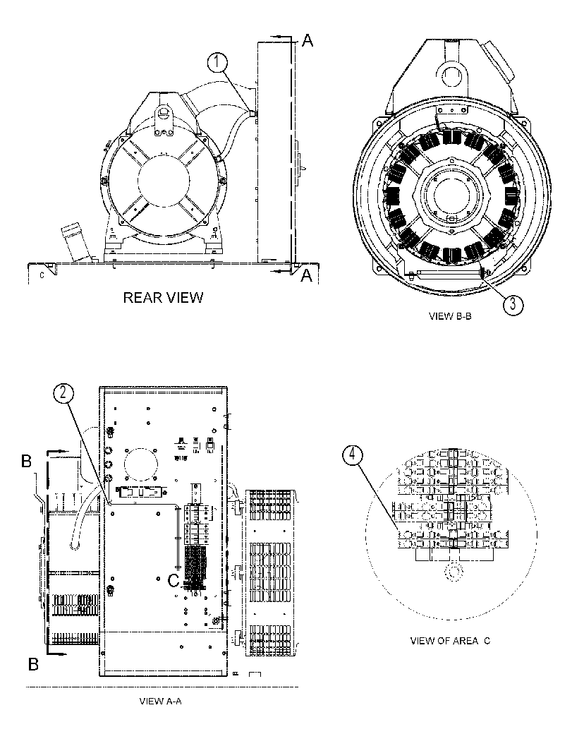 Отопитель салона 3518554 CAT