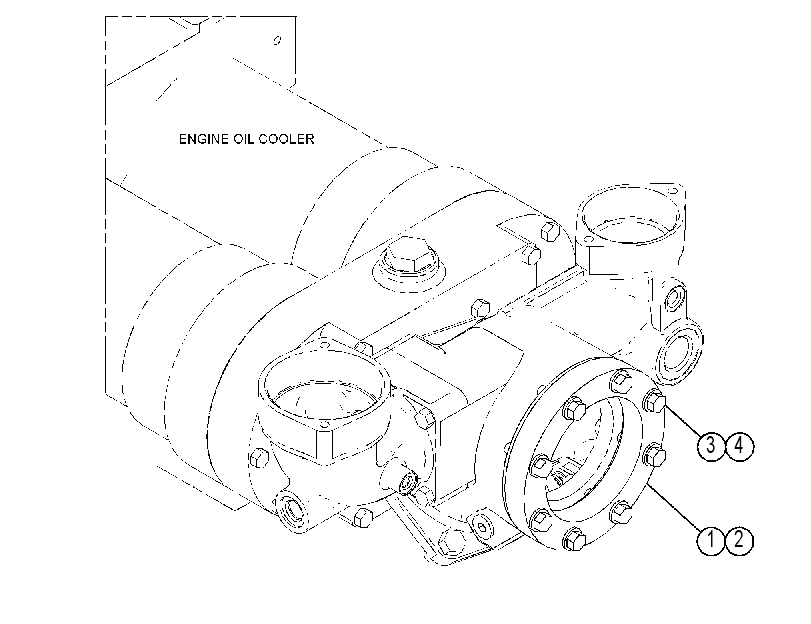 FLANGE GP 4566704 CAT