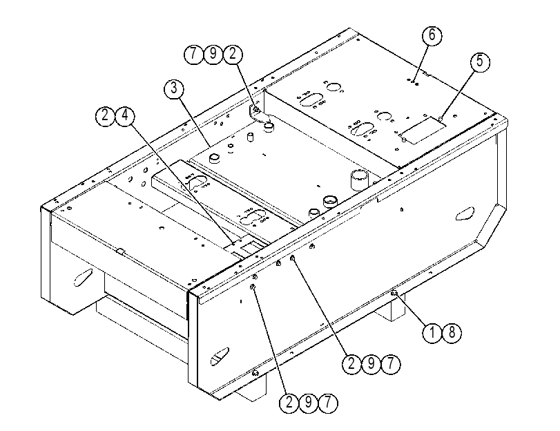 BASE AS-ENGINE & GENERATOR 3764764 CAT