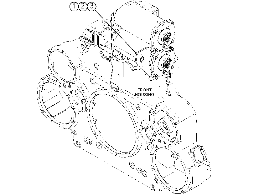 SUPPORT GP-ENGINE OIL LINES 4589854 CAT