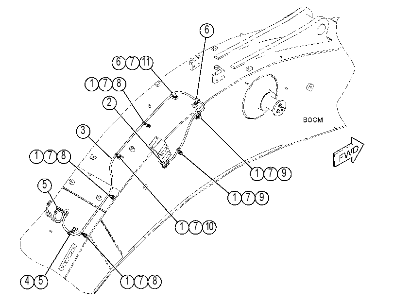 WIRING GP-AUXILIARY CONTROL 4415305 CAT