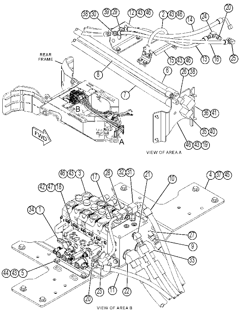 VALVE & LINES GP-MAIN CONTROL 3685679 CAT