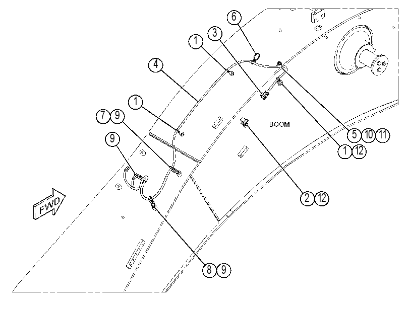 WIRING GP-AUXILIARY CONTROL 4415307 CAT