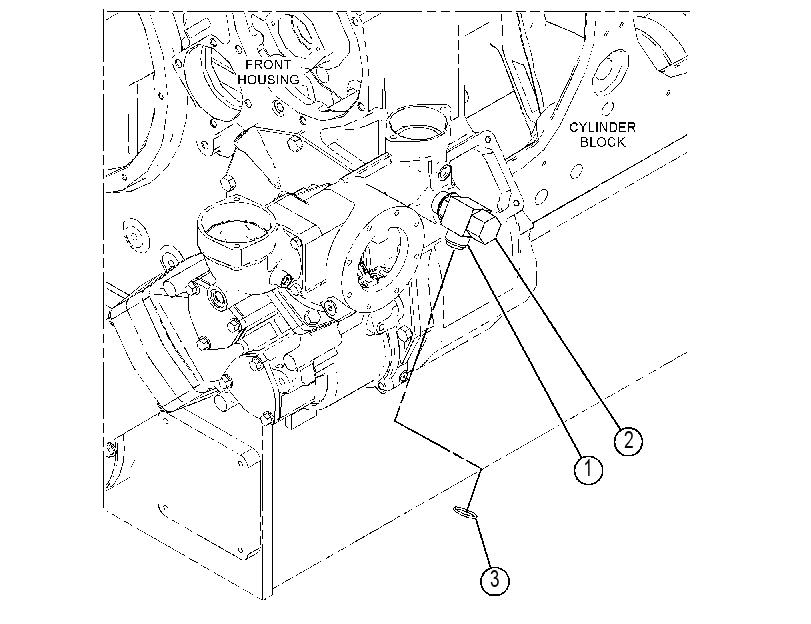 ADAPTER GP-OIL LINE 4602293 CAT