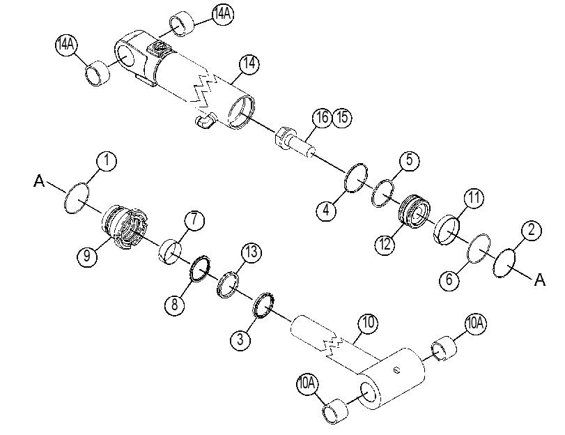 CYLINDER GP-BACKHOE BUCKET 4494908 CAT